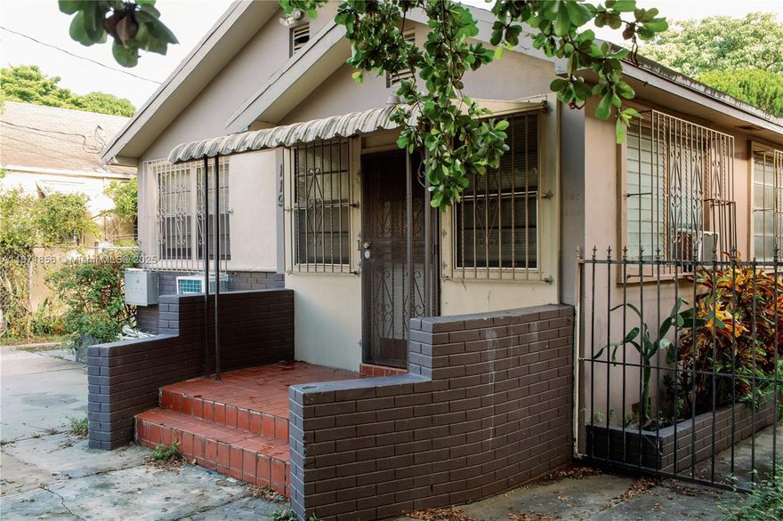 Take a look INSIDE this income producing Fourplex in the heart of Little Haiti. Just minutes to Buena Vista, Design District, El Portal, and Miami Shores. Settled on a 7,000 sqft. lot, this property has a lot of potential! Keep the current tenants, remodel each unit, or rehab the entire property to maximize space. All four units are Tenant occupied.