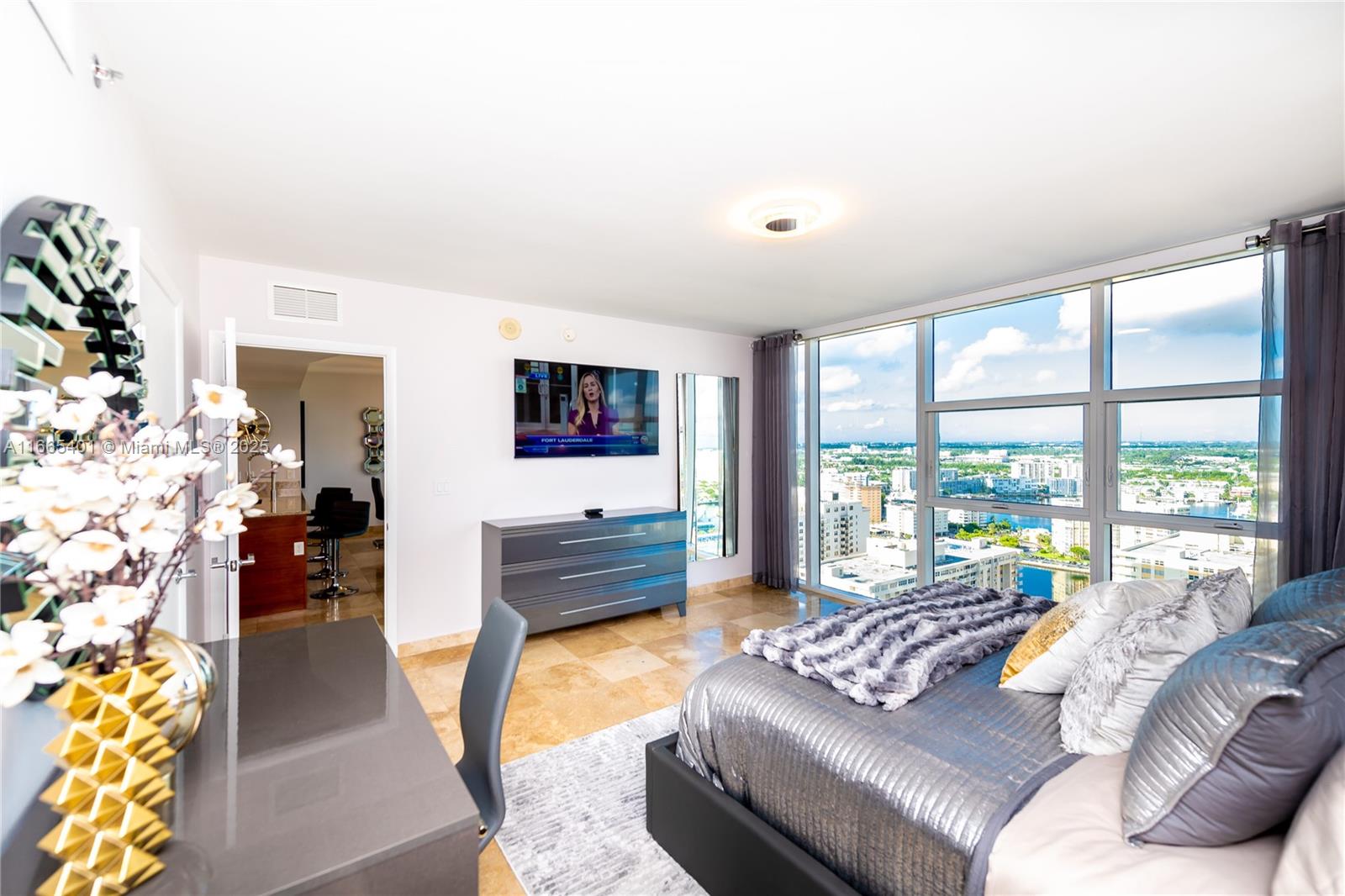 Rental Property at 1830 S Ocean Dr 2907, Hallandale Beach, Broward County, Florida - Bedrooms: 1 
Bathrooms: 1  - $4,300 MO.