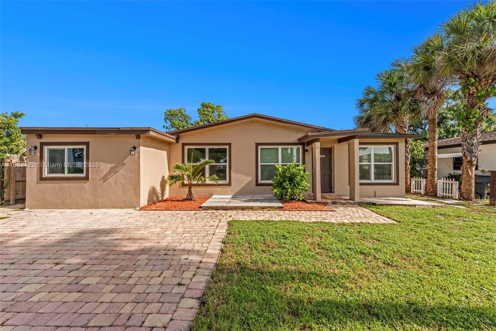 Fresh and updated home in the heart of Fort Lauderdale! This 4-bedroom, 2-bath residence features an open layout, modern kitchen with quartz counters and new stainless steel appliances, and renovated baths. Enjoy abundant natural light, impact windows/doors, and tile flooring throughout. A fenced backyard offers plenty of space for outdoor entertaining, BBQs, or relaxing. In-unit laundry, driveway parking, Landscaping and internet included. Minutes to Downtown/Las Olas, beaches, airport, and major highways. Pet-friendly with restrictions. Available for immediate move-in!