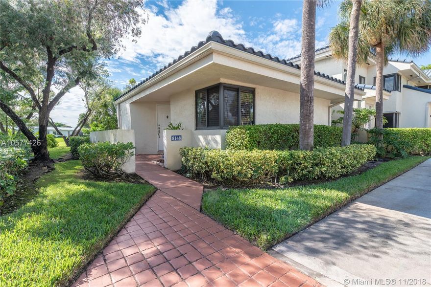 Located conveniently in the heart of Plantation, come see this beautiful 3 bedroom 2 bathroom Condo in Parc Village. Step into this charming home from its private side entry door. Complete with IMPACT WINDOWS and completely updated plumbing, you will not find another like it. Property features fully renovated kitchen and bathrooms with modern touches, screened in patio over looking canal, garden view & park area, washer/dryer, spacious master bedroom and walk-in master closet. This sought after community offers its residents a community pool, clubhouse and plenty of guest parking.