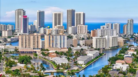 A home in Hallandale Beach