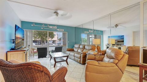 A home in Hallandale Beach