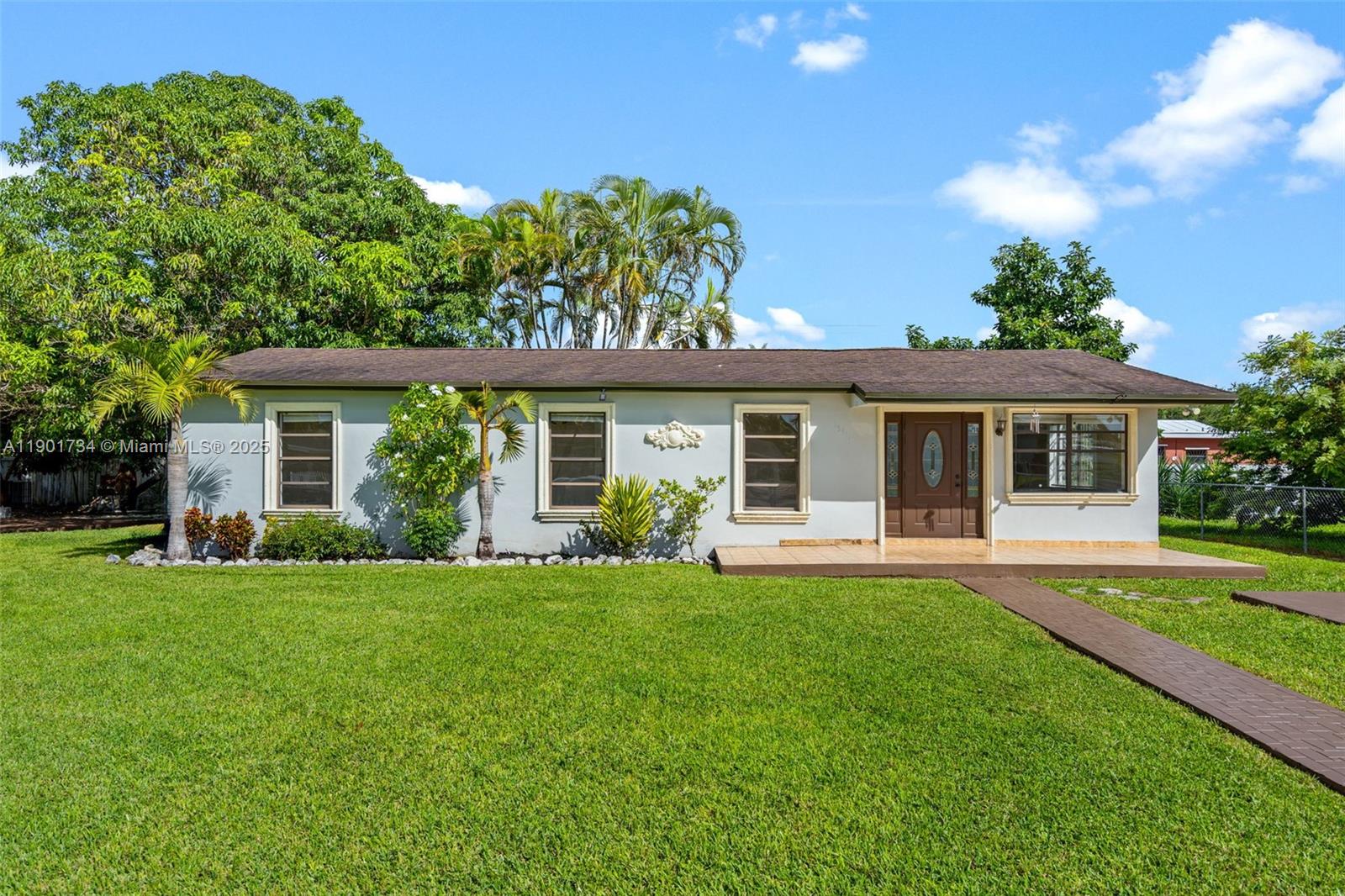 FHA & VA approved! Buy with as little as 0–5% down! Single-family home on a cul-de-sac, with no HOA! Featuring tile floors throughout, fresh interior paint, new appliances, and a new A/C system with updated ducts, this home is move in ready and full of upgrades. Enjoy a large living room plus a separate family room, offering plenty of space for entertaining or relaxing. The yard is expansive, with room for an RV or a boat, plus fruit trees including longan and mango. Located minutes from shopping centers, parks, restaurants, and the Air Force Base. With easy access to major highways, this home offers the perfect balance of comfort, convenience, and space. Don’t miss your chance to own a well-maintained home in a prime Homestead location!