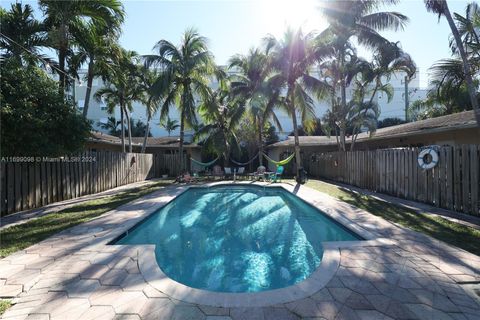 A home in Fort Lauderdale