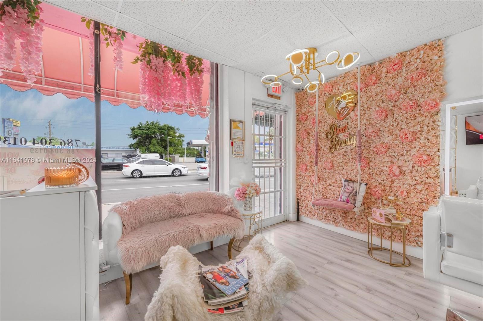 Exciting business opportunity in the vibrant Miami market! Sale includes the assets and client base of a well-established Beauty Salon & Spa. Located in a high-traffic area, this salon offers a full range of beauty services, including hair, nails, skincare, and spa treatments. The business is turnkey with a loyal clientele, modern equipment, and a beautifully designed interior. Rent is $2,500 per month plus sales tax. Open Tuesday to Sunday 10:30 a 7:00pm. Utilities: Water $70 every 3 months and $220 electricity. The space has 3 suites rented for $150 week each. 3 hair stations and 2 nail stations along with 3 chairs for pedicure. 10 years in the same location. There is no assigned parking, first serve first come.