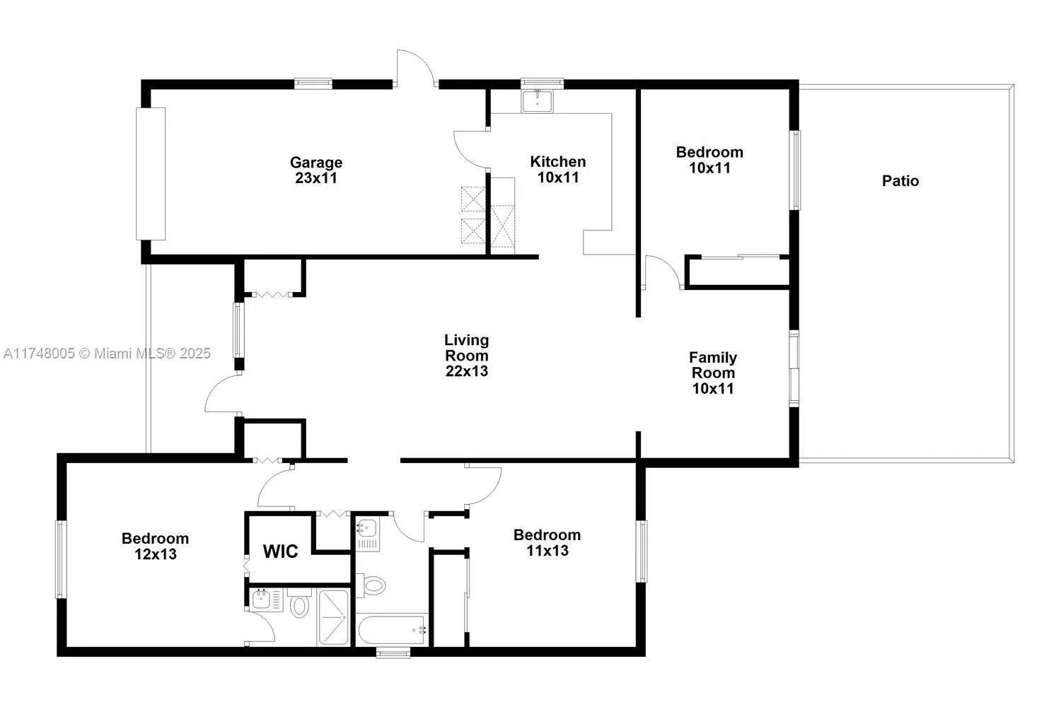 Coral Gables, Florida 33134, United States, 3 Bedrooms Bedrooms, ,2 BathroomsBathrooms,Residential,Active,786