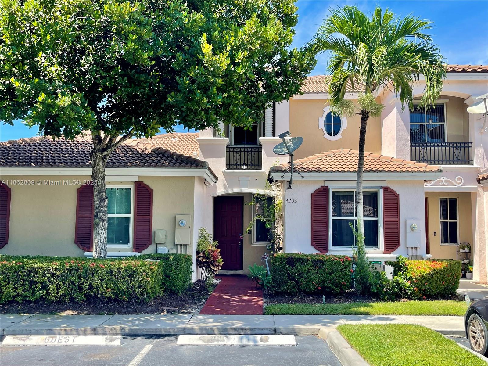 Beautiful 3-bedroom, 3-bathroom townhome located in the gated community of Marbella Cove at Waterstone. This home features one bedroom on the first floor, perfect for in-laws or guests, a spacious primary suite upstairs, new stove and refrigerator, and an A/C unit installed in July 2024. Enjoy resort-style amenities including a clubhouse with pool, gym, BBQ area, billiards, and more. Ideally located near Homestead-Miami Speedway, Homestead Air Reserve Base, top-rated schools, shopping, dining, and hospitals, with easy access to the Florida Turnpike, US-1, the Everglades, and Key Largo. Experience the best of Homestead living, where a family-friendly atmosphere meets natural beauty, outdoor adventures, and a thriving community.