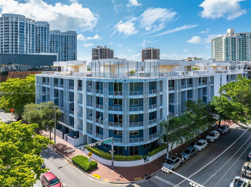 Experience the Coconut Grove Lifestyle at Lofts at Mayfair. This chic gem sits across the famous Mayfair Hotel and Garden and steps from urban Cocowalk so you can enjoy many
cool outdoor dining spots, boutique shopping, and gyms. Location is walkable to everything Coconut Grove has to offer.
This beautiful 1-bedroom unit has impact windows, 9.5-FT ceilings, terrace, large bright bedroom with 2 walk-in closets, stainless steel appliances, and is freshly painted and
decorated . Included are rare 2 parking spots and Building amenities include pool and gym. Coconut Grove offers vibrant living within tropical surroundings, great parks, and historic
architecture.