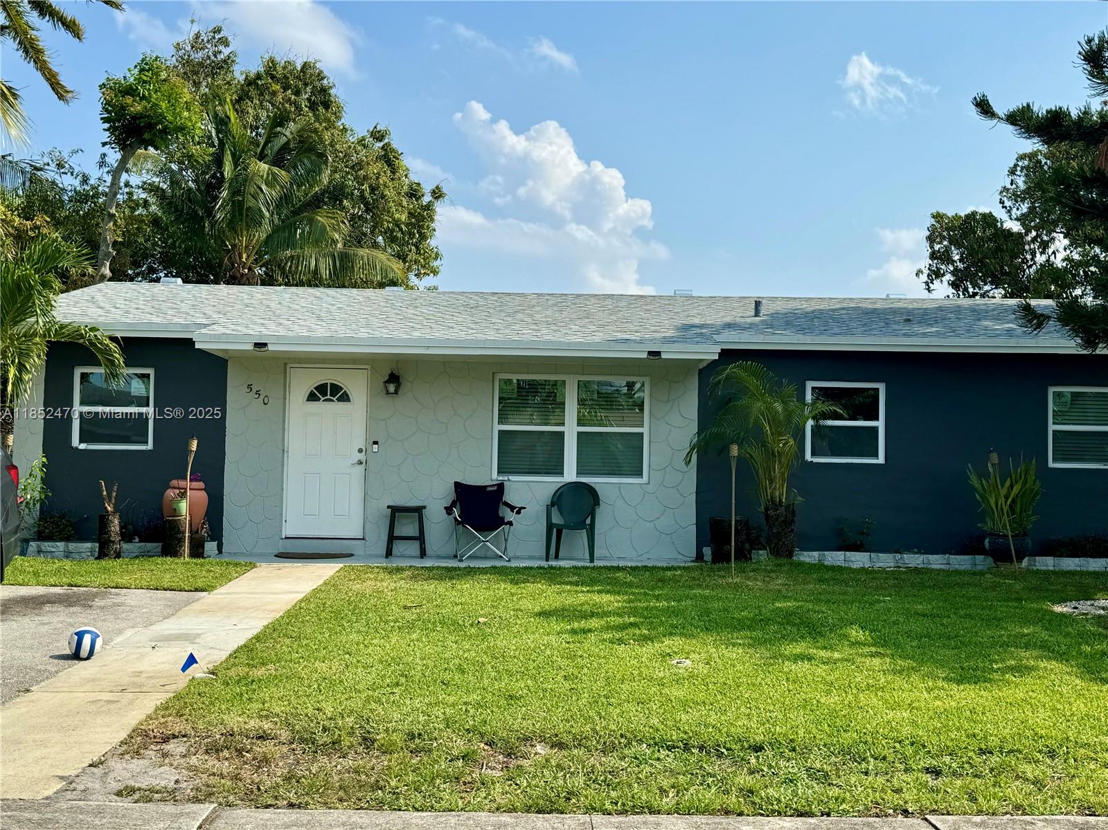 Beautiful, Renovated And Fully Permitted 3 Bed 2 Bath Single Family Home With 200 Sq Ft Enclosed Florida Room. New Roof And Impact Windows. No Hoa, Close To The Beach And Major Highways. Spacious Backyard With Fruit Trees.