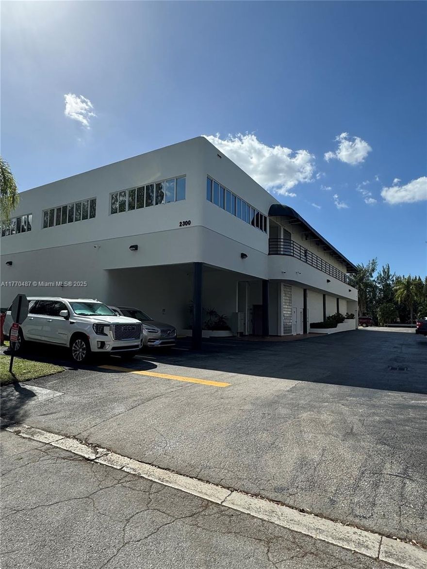 Great location in Doral! Available 5/1/2025. Elevator, security system, quiet workspace with only 8 tenants. Renovated common area and restrooms. Price does not include sales/use tax. All utilities included except internet/phone. Management office on site.