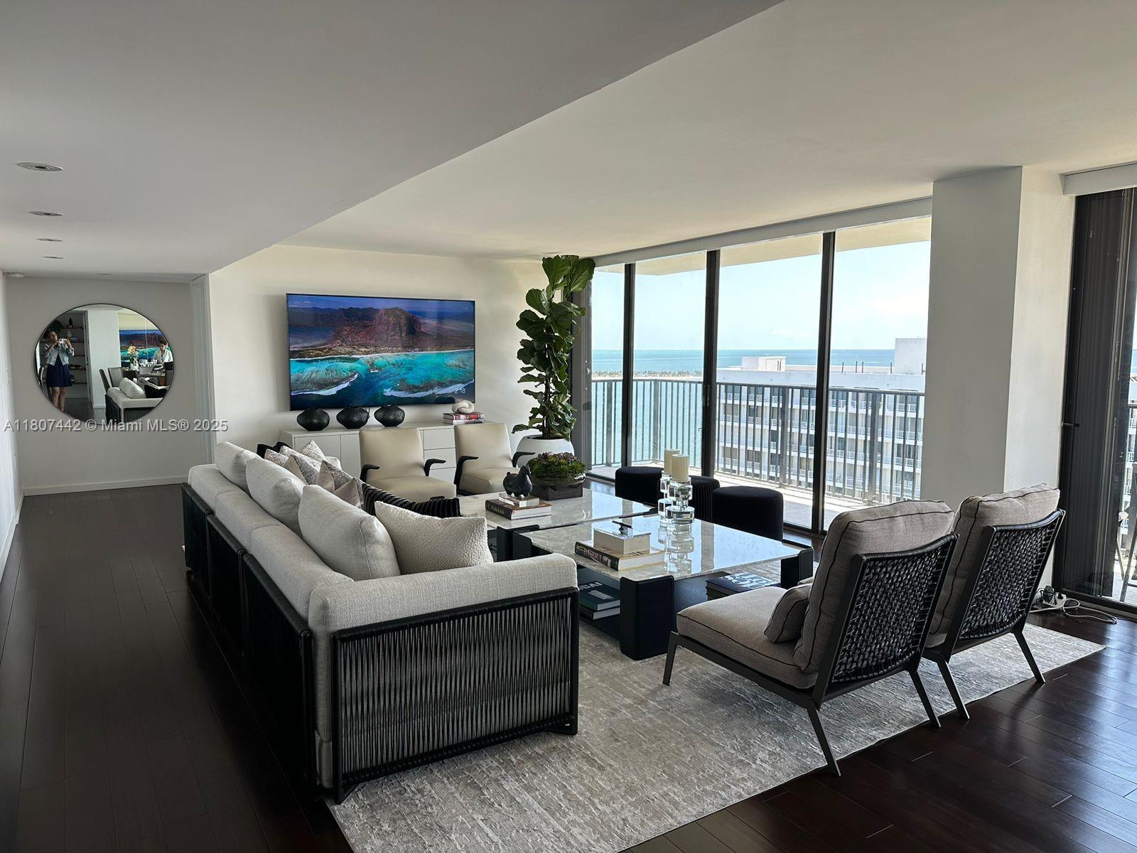 Rental Property at 1450 Brickell Bay Dr 1907, Miami, Broward County, Florida - Bedrooms: 3 
Bathrooms: 3  - $7,900 MO.