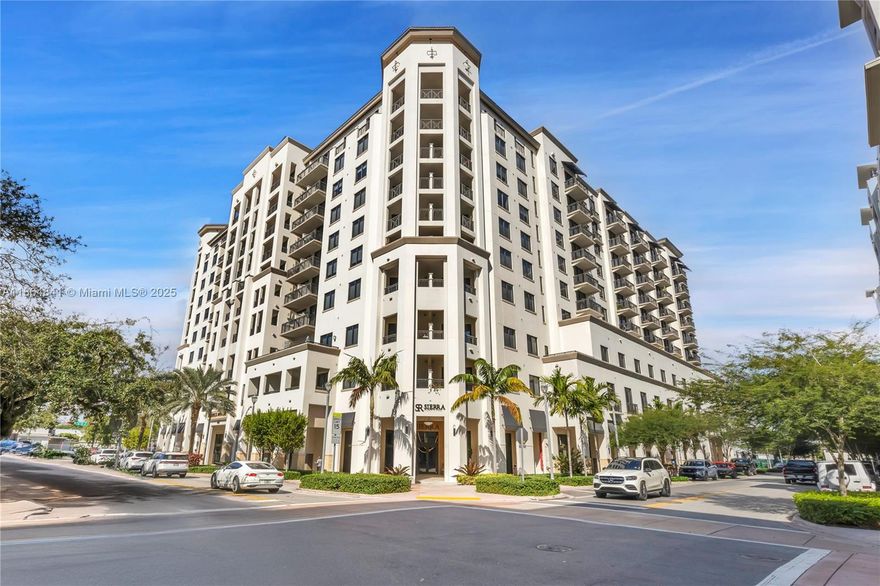Experience the best of Coral Gables living in this beautifully maintained 2-bedroom, 2.5-bath condo featuring impact windows and doors, Italkraft cabinets, quartz countertops, Bosch appliances, a Nest thermostat, and keyless locks. The spacious primary suite includes a walk-in closet and a spacious en-suite bath, while the second bedroom offers custom built-ins and its own private bathroom. A dedicated laundry room with washer and dryer adds convenience. Step out onto the open terrace to enjoy relaxing street views. The building offers impeccable resort-style amenities and services, including a saline-heated pool, summer kitchen, upscale fitness center, 24-hour concierge and security, and valet parking.