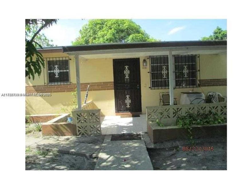 Welcome to 1351 NE 154th St, North Miami Beach, FL 33162! This charming single-family home offers 3 bedrooms and 2 bathrooms across a spacious 1,640 sq. ft. of living space. Built in 1958, this property boasts timeless appeal with modern updates. The home features tile flooring, a first-floor entry, and a bedroom on the main level for added convenience. The central air conditioning and ceiling fans ensure year-round comfort.