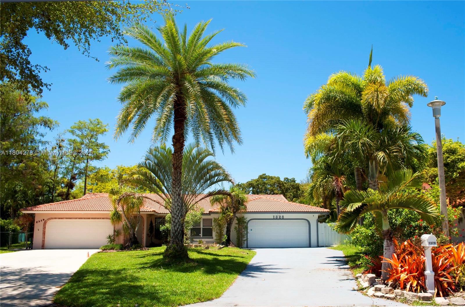 Property for Sale at 1328 Nw 93rd Ter, Coral Springs, Broward County, Florida - Bedrooms: 3 
Bathrooms: 2  - $608,000