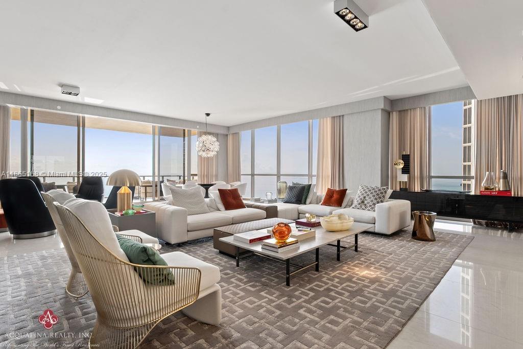Experience Ultimate Luxury at The Mansions at Acqualina in exquisite 4,609 sqft fully furnished residence in the prestigious Mansions at Acqualina, where elegance and oceanfront living meet in perfect harmony. This one-of-a-kind home features 4 spacious bedrooms & 6.5 beautifully appointed bathrooms, offering a sophisticated lifestyle.Enjoy breathtaking panoramic ocean views from the large private balcony, or unwind with sunset views over the Intracoastal from a second balcony that includes a built-in grill and private jacuzzi — perfect for entertaining or relaxing. Live in timeless sophistication and indulge in the unmatched amenities that only The Mansions at Acqualina can provide.
Acqualina Realty Offices On Site 24/7.