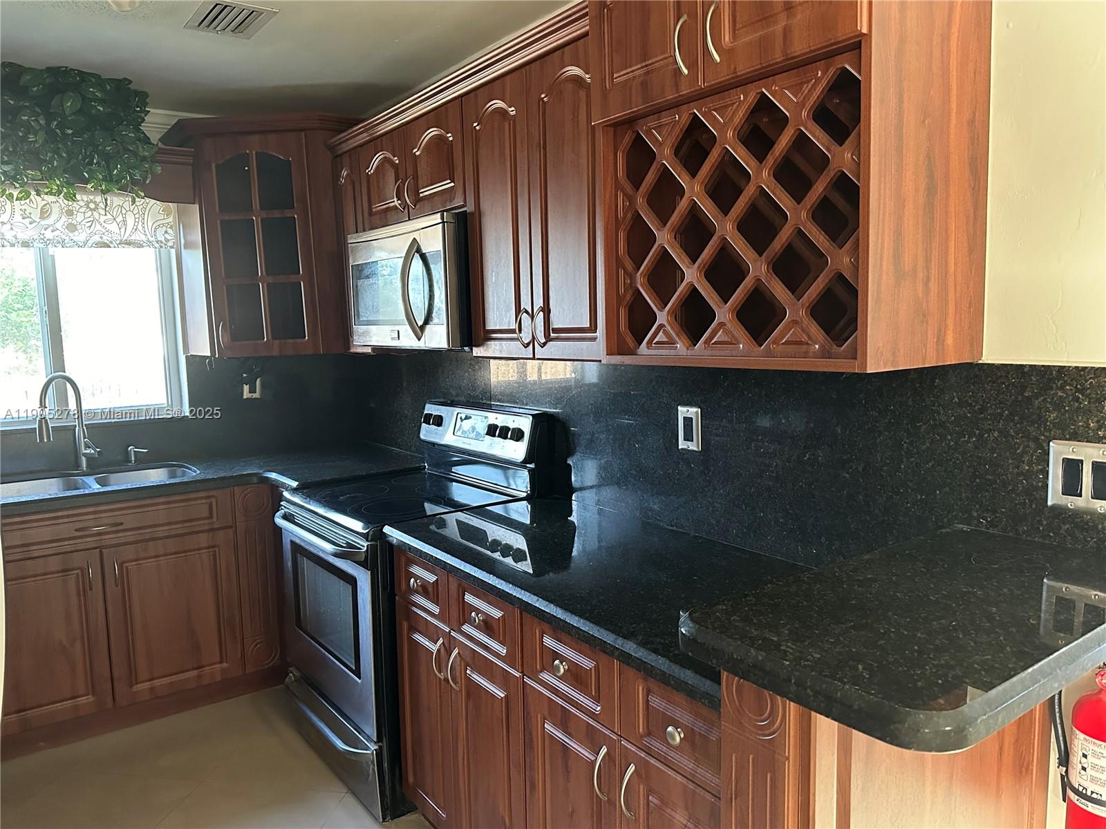 A Beautifull 3-bedroom, 2-bathroom house with impact windows and doors, an in-unit washer and dryer, tiled floors, and a kitchen boasting granite countertops. Additionally, it includes a carport, driveway, spacious terrace, and a patio adorned with fruit trees in a fantastic neighborhood. Requirements for renting include the first month's rent and a 2-months security deposit. REQUIRED: ALL Prospective tenants must demonstrate an income of at least twice the monthly rental payment and provide proof of income with W2, PAYSTUBS, 1099. CLEAR background and No evictions.Credit score report req.Only offers that meet the owner’s criteria will be reviewed.