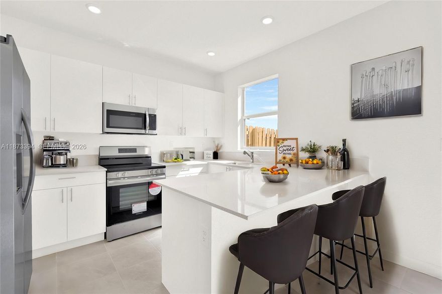 SELLER IS MOTIVATED-OFFERING $10,000 A CONTRIBUTION TOWARD THE BUYER'S CLOSING COST—don’t miss this opportunity! Welcome to this beautiful 3-bedroom, 2.5-bath townhouse in Homestead, where comfort and charm come together. Bright living areas and a modern kitchen set the perfect scene for family meals, morning coffee, or fun gatherings with friends. Picture cozy movie nights in the living room, weekend breakfasts filled with sunlight, and summer evenings enjoying the private patio under the Florida sky. Upstairs, spacious bedrooms offer privacy and room to grow, creating a home where every moment feels special. Conveniently located near schools, shopping, and major highways, this move-in-ready home is waiting for its next story.