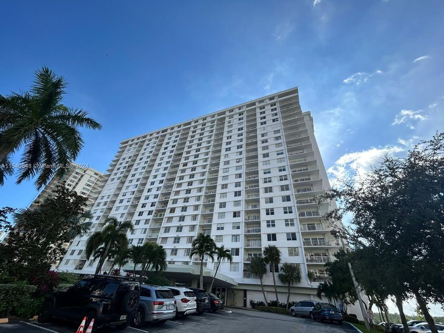 Great Location in Sunny Isles!!  Intracoastal and canal view. This apartment offers  2  large bedrooms and 2 bathrooms . This unit comes with a covered parking spot and storage. Maintenance includes Air Conditioning, Water, Cable and Internet! Full services building - 2 security checkpoints, valet parking, mini market for last minute needs, hair and nail salon. Fabulous Pool area, Tennis courts, Basketball court, on-site Restaurant. Feels like a true vacation resort!! Walk to the beach located directly across the street. “Confirm all restrictions with HOA”. It will be available to show starting on Apr02nd. Please text to listing agent.