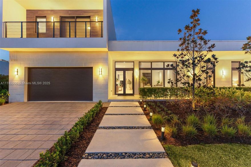 Discover modern elegance, two-story residence in the prestigious gated community of Botaniko. This stunning home offers 6 spacious bedrooms, 6.5 modern bathrooms, plus a service room that can be used as staff quarters. Designed for both comfort and luxury, the property features an expansive open-concept living and dining area with high ceilings, creating an inviting atmosphere perfect for entertaining. The gourmet kitchen is fully equipped with top-of-the-line appliances, custom cabinetry, and a large island for casual dining. Upstairs, the bedrooms are generously sized, each with en-suite bathrooms and ample closet space. The primary suite offers a private retreat with a spa-like bathroom and walk-in closets. Expansive backyard offers endless potential to create your dream outdoor retreat