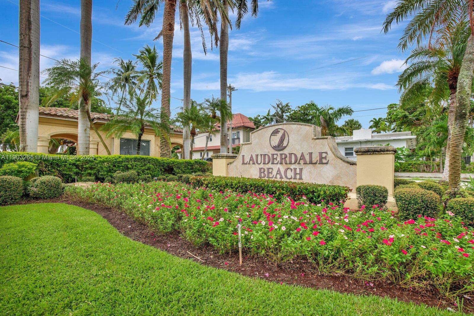 LAUDERDALE BEACH - Residential