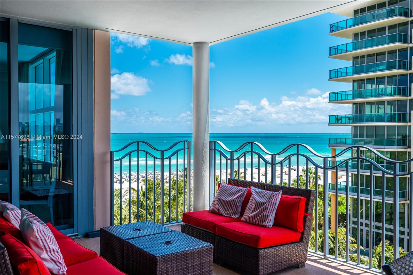 Rental Property at 1500 Ocean Dr 704, Miami Beach, Miami-Dade County, Florida - Bedrooms: 2 
Bathrooms: 3  - $15,000 MO.
