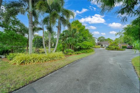 A home in Davie