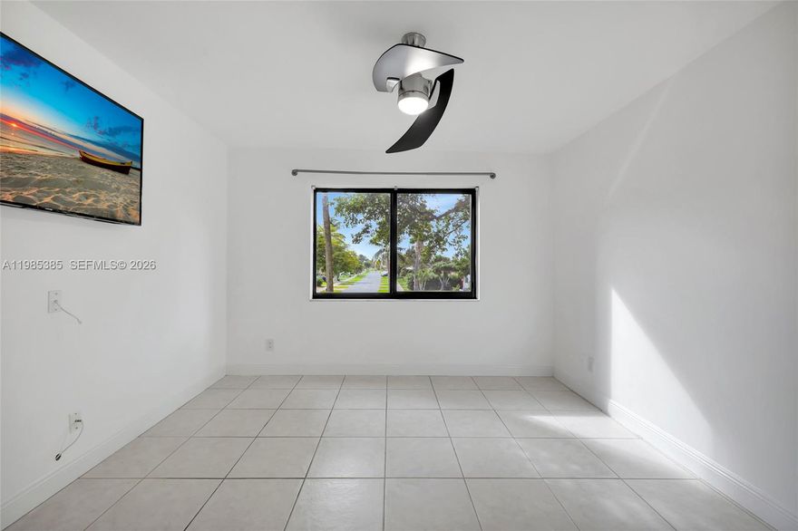 Amazing Location! Spacious 2 beds / 2 baths condo in the heart of Pompano Beach. Walking distance to the Cultural Center and Historic Downtown. Only a short distance to the beach, restaurants and entertainment. Unit features kitchen with stainless steel appliances, tile floors throughout, split bedroom layout, plenty of closet space including additional storage. Covered balcony with tranquil garden view. Community includes pool & tennis courts. One assigned parking space with numerous guest spaces for second car. Just a short distance to the renovated Pompano Beach Pier.