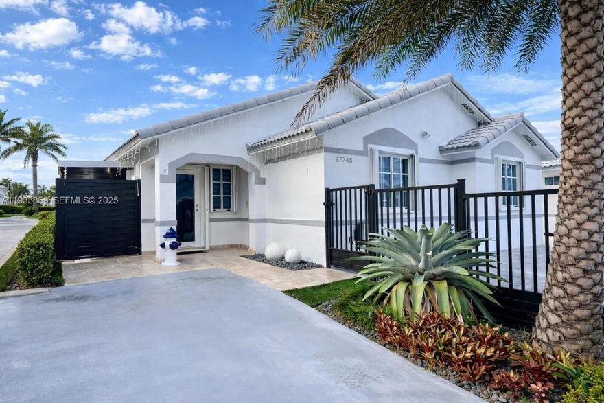 Beautifully updated single-family residence offering a modern design and thoughtful upgrades throughout. This 3-bedroom, 2-bath home features a side covered carport and NO HOA, providing flexibility and convenience. The property is freshly painted and move-in ready, with hurricane shutters on all windows and doors for added protection.

Inside, enjoy stainless steel appliances, quartz countertops, and durable waterproof laminate flooring in all bedrooms, complemented by custom-built closets. The spacious, fully patio pavers backyard includes a covered wood terrace, ideal for outdoor entertaining, extended living space, or dining al fresco. Metal fencing surrounds the property, offering privacy and security. A storage room with direct terrace access adds extra functionality.

Ideally located within walking distance to the newly built Herbert A. Ammons Middle School (ranked among Florida’s top schools) and just minutes from Publix Plaza on 147th Avenue, the Florida Turnpike, Miami Zoo, and multiple parks. Set in a quiet neighborhood, this home combines location, upgrades, and value.