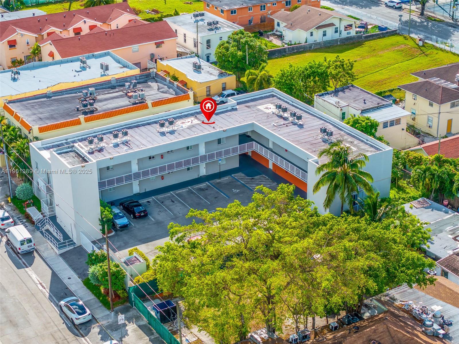 Fausto commercial presents a fully operational 2022 amazingly designed 12 unit multifamily building in Little Havana. This modern apartment of 12 Units consist of 4 x one bedroom one bath & 8x two bedroom two bath, includes parking, washer/dryers on site, parking for all - a hot commodity Amazing neighborhood undergoing swift transition w/upward pressure in rents, growth, & attracting urbanists, those looking for short commute times to work, and modern Miami Urban living. With close proximity to Calle Ocho & Brickell’s fine dining, chic shops, sidewalk cafes & picturesque parks. All are a brisk walk away for residents who will be immersed in the vibrant culture of the area. The area's several iconic spots include the Calle Echo, home to the Ball & Chain, Loan Depot Park & Downtown Miami.