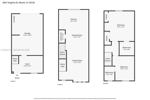 Tiny photo for 3021 Virginia St #11, Miami, FL 33133 (MLS # A12003147)