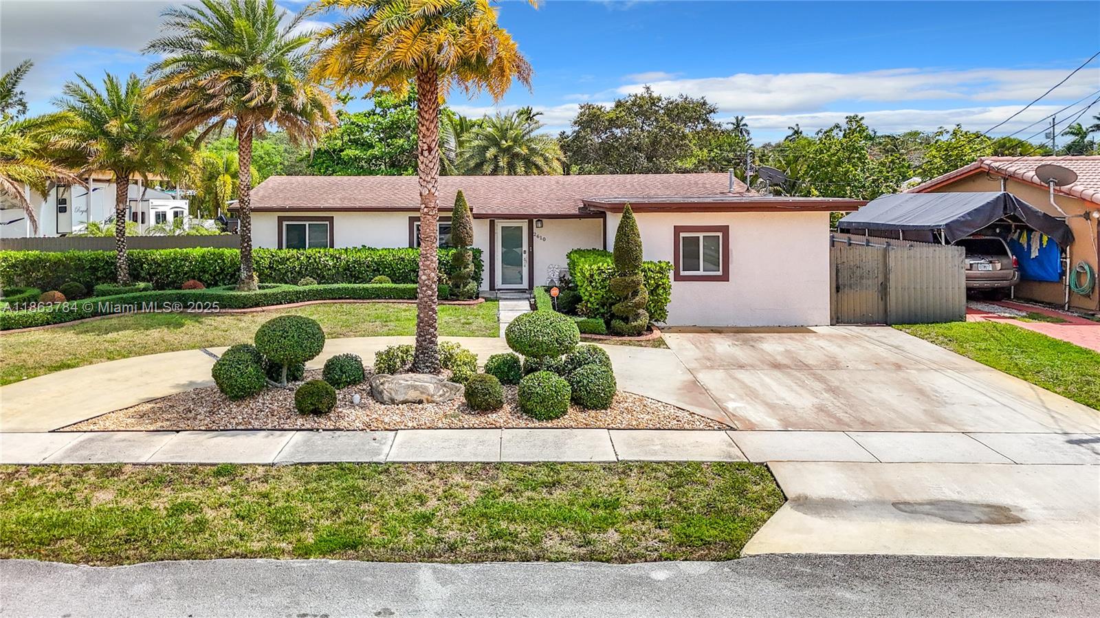 Welcome to this stunning Ft. Lauderdale boaters dream! This property is sitting on a beautiful canal front, and centrally located 13,000 sqft lot. Bring your boats and Rv's! This home boasts 3 bedrooms and 2 bathrooms with a converted garage under a/c! Can be used as a spare room or rec room. Backyard features an outdoor kitchen, amazing pool with an outdoor shower and bathroom. Only 1 fixed bridge and onto open ocean access.
Riverland Community also has a boat ramp less than 5 minutes from the property with no fixed bridges. Backyard also features a large canopy cover for your boat or RV! This home will not last! Call listing agent for showing instructions!
24 hour notice required! Owner occupied.