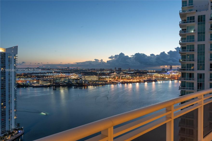 Ascend to the 36th floor of the prestigious Carbonell on exclusive Brickell Key. This fully furnished private sanctuary offers unobstructed, commanding water and city views—a truly rarefied backdrop for sophisticated living. The spacious kitchen features Sub-Zero and Miele appliances with two wine coolers, reflecting contemporary elegance. Both bedrooms feature in-suite bathrooms, walk-in closets, and water view. It includes two dedicated parking spaces and private under A/C storage. Carbonell provides a world-class amenity portfolio. Just bring your clothing and immediately enjoy the unique Brickell Key lifestyle where a daily walk offers panoramic views of Miami Beach, Brickell, and Key Biscayne. Experience the pinnacle of Miami luxury securing this iconic waterfront residence.