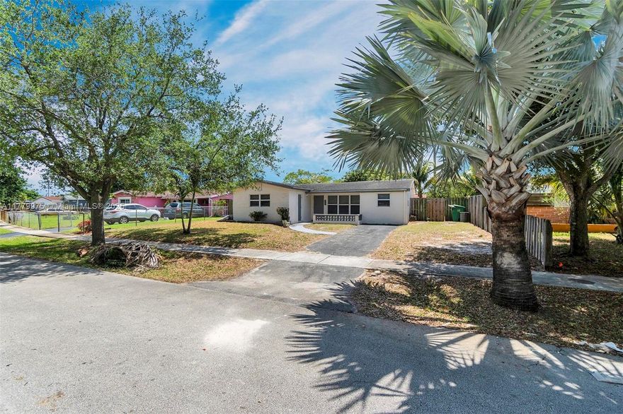 Back on the market and getting a brand NEW ROOF! Renovated "must see" home located minutes from mayor highways (turnpike, I-95, 595) & so much more. The freshly painted interior of the property features new flooring, new kitchen counters, renovated bathrooms & more. Three bedrooms + a "flex" room that can be used as a home office, kids playroom, crafts room or whatever you decide. New kitchen cabinets & counter tops are waiting for your appliances. Laundry room with washer & drier and a large water heater. The back yard has sufficient room for a pool & an open or screened patio and even a vegetable garden!! This dream home is just waiting for a special owner.