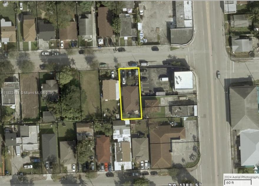 Modern 3-bedroom, 2-bath single family home built in 2018 with impact-resistant doors and windows, tile floors throughout, and an open-concept layout. Spacious kitchen with ample cabinetry and counter space. Fully fenced yard with driveway parking. Located in an emerging neighborhood just minutes from Wynwood, Midtown, and major highways. Ideal for first-time buyers or investors—property qualifies for down payment assistance programs. No HOA. Sold As-Is. Easy to show!