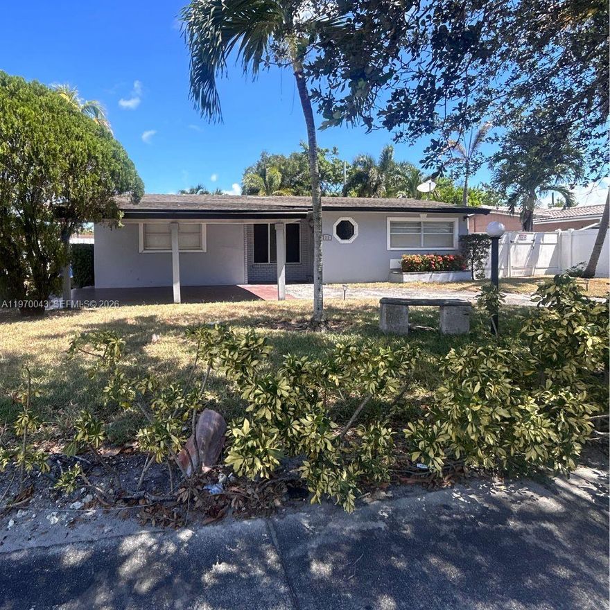 Beautiful 3-bedroom, 3-bathroom single-family home located on a desirable corner lot with a private pool, large
driveway, and a roof updated in 2019. Just minutes from the sandy shores of Pompano Beach and Fisher Family
Pier, this property offers the perfect combination of comfort and coastal lifestyle. Residents can enjoy local
attractions such as Shipwreck Park for diving and snorkeling, the Bailey Contemporary Arts Center, the Pompano
Beach Amphitheater & Cultural Center, and historic landmarks like the Sample-McDougald House and Pompano
Beach Mound. This home also represents an excellent investment opportunity and could be rented as an Airbnb,
given its proximity to beaches and local attractions, making it a profitable option in South Florida