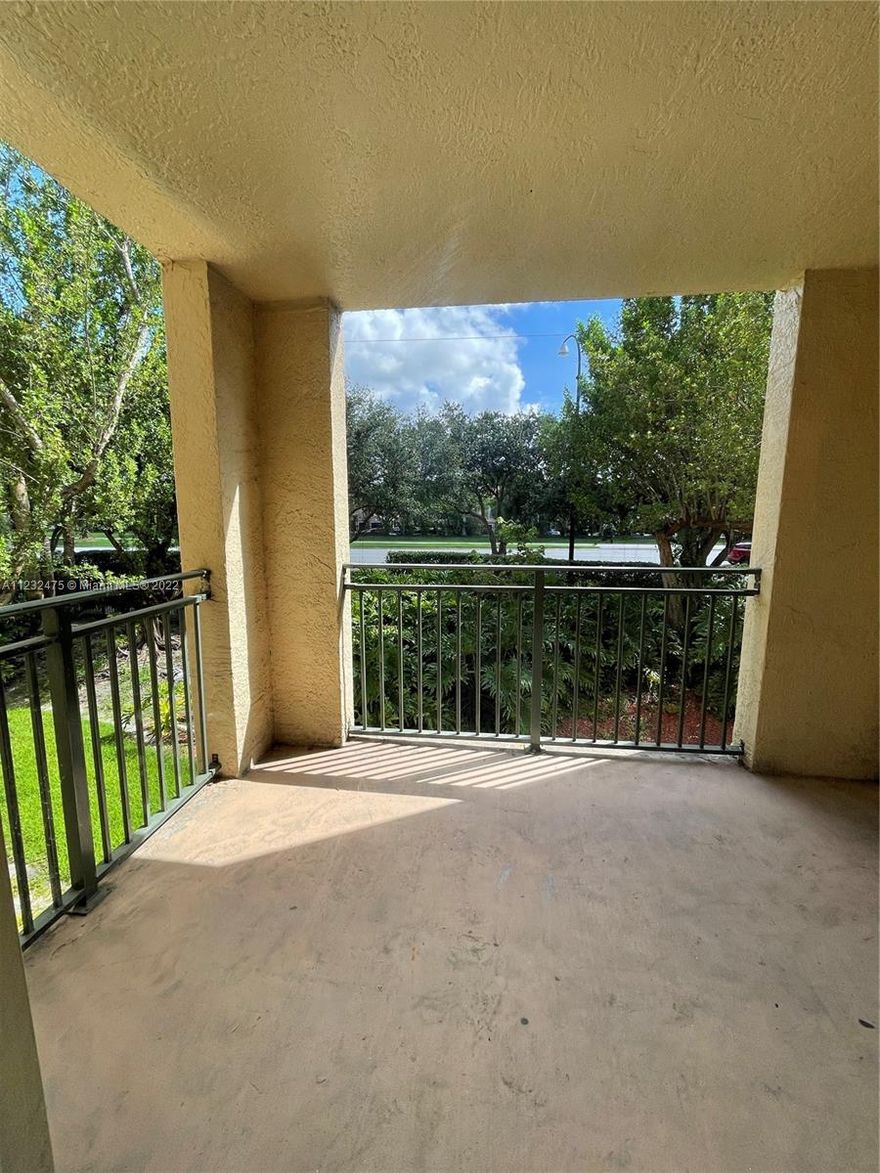 Quick move-in! 2bed1 bath condo with full-size washer and dryer. Tiled throughout. Closed complex with many amenities including two community pools, gym, playground and tennis courts! Easy showing and fast move-in - no association approval necessary.