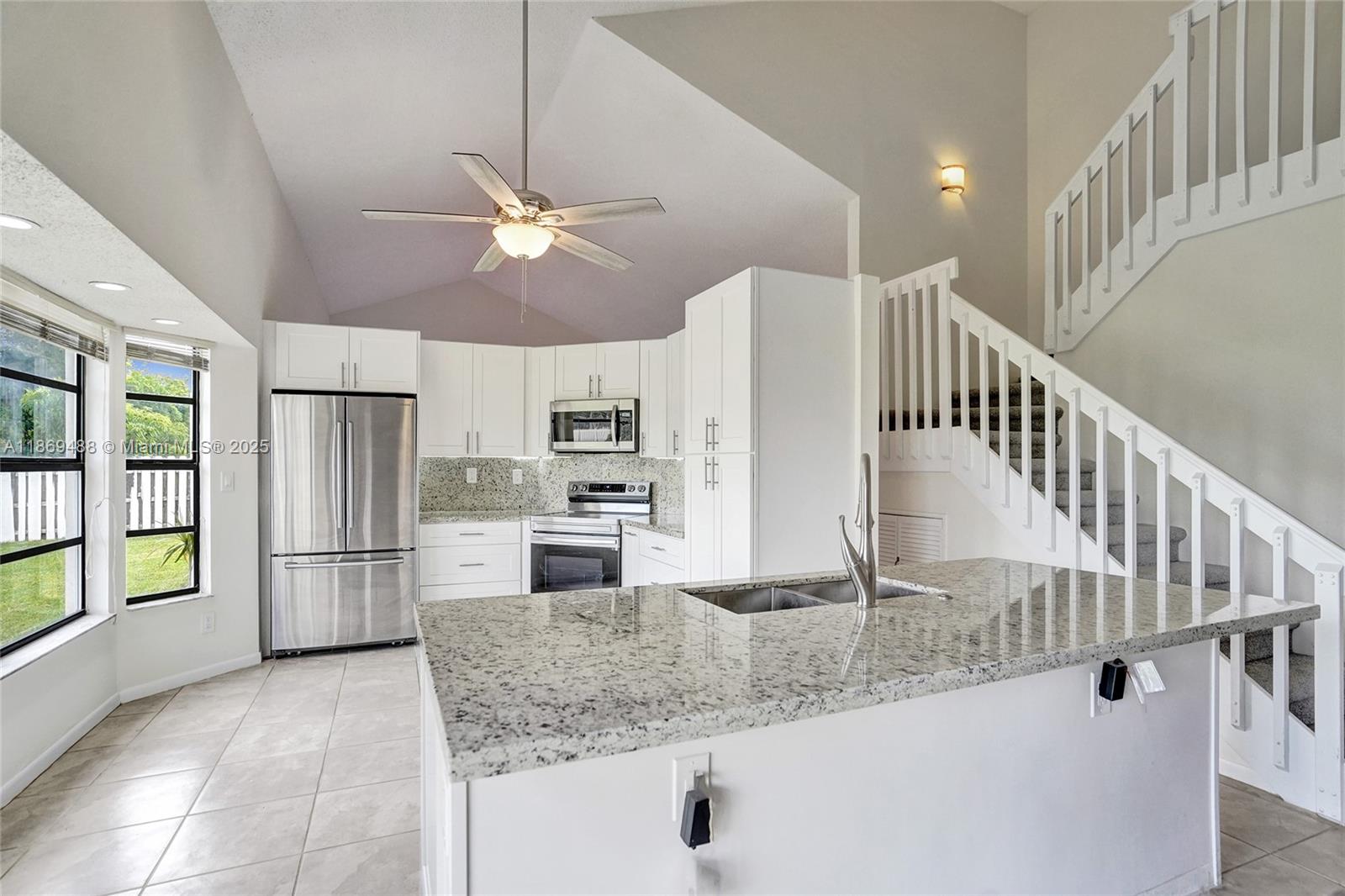 Experience this meticulously maintained home in Davie’s sought-after Shenandoah community. Filled with natural
light, this 4-bedroom, 2.5-bath residence features a 2-car garage and a spacious layout. The primary suite is
conveniently located on the first floor, with three additional bedrooms and a full bath upstairs. The updated kitchen
boasts soft-close white cabinetry, quartz countertops, stainless steel appliances, and a solar water heater. Enjoy a
large, beautifully landscaped yard with room for a pool. Just steps from Shenandoah Park, offering playgrounds,
sports courts, and a splash pad. Close to top-rated schools, major highways, shopping, and dining. Don’t miss this
incredible opportunity!