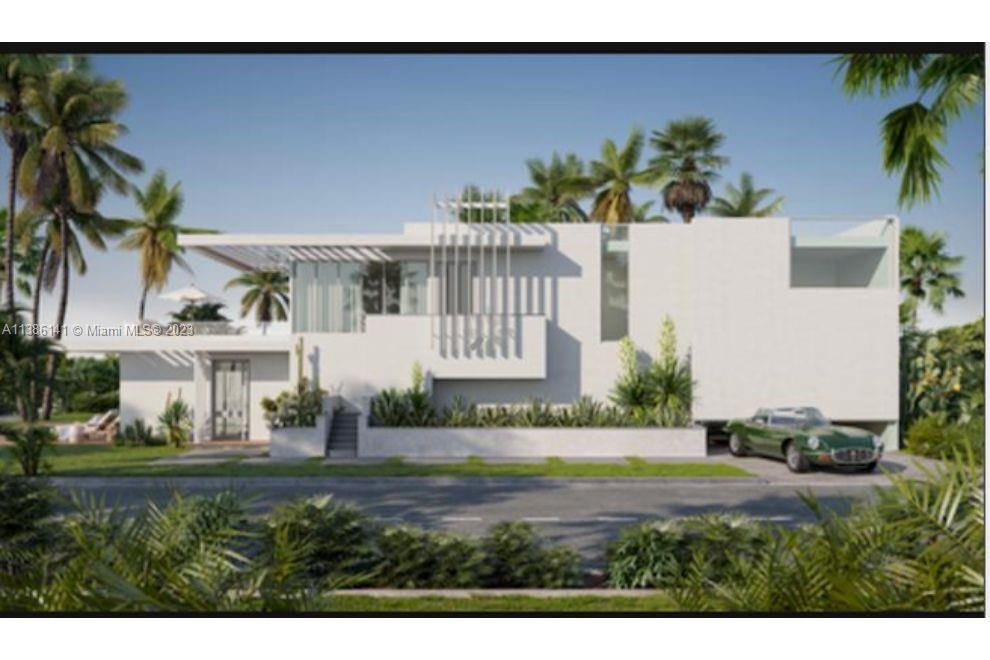 Unique opportunity to create the home of your dreams in Surfside adjacent the Four Seasons Hotel. The existing 2 story home will be sold with a full set of approved & permitted plans. New modern interior design with classic art Art Deco highlights. The home will have relaxing outdoor oasis to create a resort like atmosphere with lush landscaping. Open floor plan with living room and semidetached family room, modern kitchen will overlook the pool area with spacious entertaining. The home offers 2 Bed plus an office on ground floor, and 3 Bed with the primary suite. Corner primary suite boasts with floor to ceiling windows with a private outdoor deck overlooking backyard. Minutes away from beach, Bal Harbour Shops, and adjacent the 5 star hotel Four Seasons Surfside.