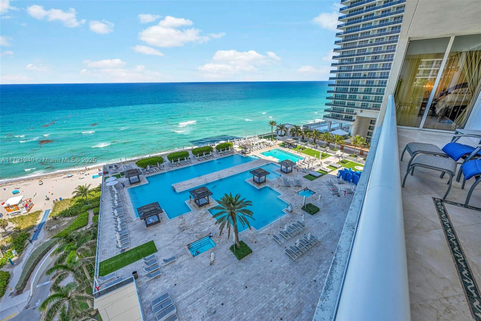 Rental Property at 1800 S Ocean Dr 1601, Hallandale Beach, Broward County, Florida - Bedrooms: 3 
Bathrooms: 4  - $8,250 MO.