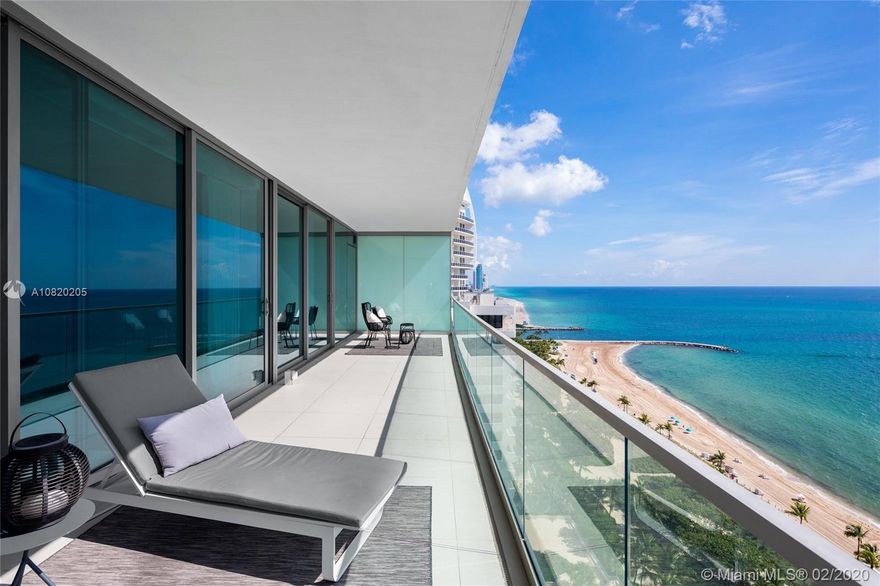 Spectacular flow-through oceanfront residence in the prestigious Oceana Bal Harbour. Fully renovated with over 3,450 Sq Ft. Unobstructed ocean and city views. Oceana features concierge service, residents only Starr catering restaurant, spa, and fitness center, tennis courts, theatre, play area, pool and beach service with over 400 feet of ocean frontage and more. At 3,450 SF, with 3bed/4.5 Bath + Maiden Room