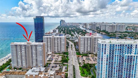 Tiny photo for 1950 S Ocean Dr #6B, Hallandale Beach, FL 33009 (MLS # A12042613)