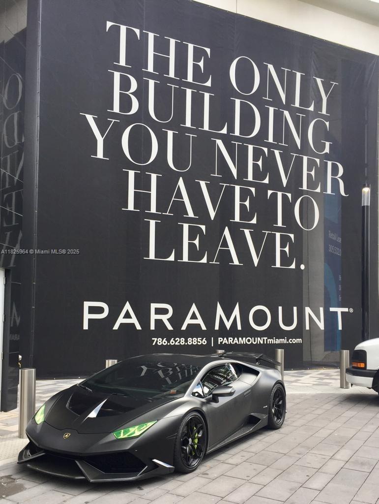 2019 Building, Residential tower Paramount Miami Worldcenter 3 BR / 4 BA + Den+ 3 BR lock-out studio with one bath and small kitchenette, 10 ft celling 2,165 sq ft + 291 sq ft balcony, private foyer. Beautiful bay, city and ocean views. Designer European amenities including concierge service, basketball, soccer, tennis, multiple pools, business center, game room, boxing, yoga studio, observatory, gym, Skydeck and restaurants. One of the best locations in the heart of Miami, steps away from best dinning, shopping and night life. Bayside, Kaseya Arena, Adrianne Arsht Center, Perez Museum, Wynwood and Miami Districts.
