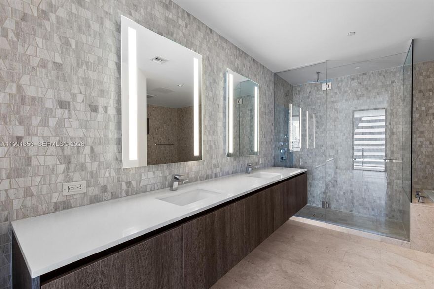 Best Priced 3 Bed / 3 Bath Brickell luxury condo featuring a spacious floor plan—only 2 of its kind in the entire building. Located at Rise, a premier high-rise above Brickell City Centre, this residence offers elevated living in the heart of Miami’s most vibrant neighborhood.  Interior features include high-end appliances, wine cooler, soaking tub, electric blinds, and designer finishes throughout. Enjoy nearly one acre of resort-style amenities including 24-hour concierge and doorman, heated pool, fitness center, spa, jogging track, hammam, sauna, steam room, resident café, children’s play areas, beauty salon, and theater room.  Includes 2 secure assigned parking spaces plus 4 complimentary guest parking spaces. Unmatched convenience with direct access to Brickell City Centre’s world-class shopping, dining, and entertainment.