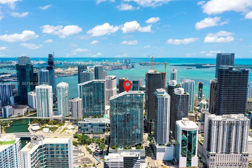 Extremely rare 3 Bed / 3 Bath residence featuring a spacious floor plan—only 2 of its kind in the entire building. Located at Rise, a premier luxury high-rise above Brickell City Centre, this residence offers elevated living in the heart of Miami’s most vibrant neighborhood.  Interior features include high-end appliances, wine cooler, soaking tub, electric blinds, and designer finishes throughout. Enjoy nearly one acre of resort-style amenities including 24-hour concierge and doorman, heated pool, fitness center, spa, jogging track, hammam, sauna, steam room, resident café, children’s play areas, beauty salon, and theater room.  Includes 2 secure assigned parking spaces plus 4 complimentary guest parking spaces. Unmatched convenience with direct access to Brickell City Centre’s world-class shopping, dining, and entertainment.
