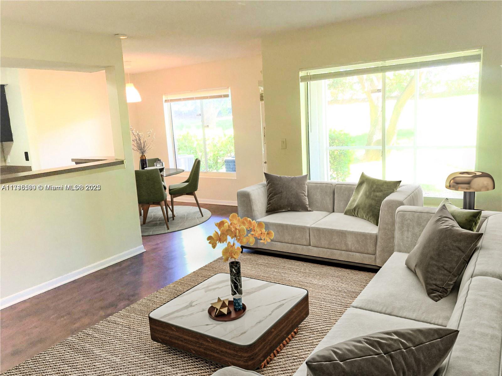 INVESTOR FRIENDLY CAN BE RENTED IMMEDIATELY WITH TENANT ALREADY IN PLACE!!
Well, Maintained 1 bedroom/ 1 bathroom on ground floor in desirable Casablanca Isles! Unit has laminate flooring throughout, updated bathroom, washer and dryer in the unit, lots of closet space and a large screened in patio with beautiful garden view! Close to Highways, shopping, restaurants, and only minutes from the beach!! Pet and Investor friendly!
***MINIMUM CREDIT SCORE 700***