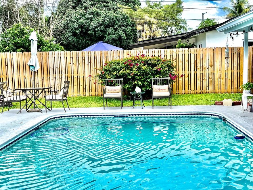 Beautiful, 4 bed, 2 bath remodeled home with an open-concept layout, ideally located in North Fort Lauderdale, Florida. Featuring ceramic tile flooring throughout, this property offers a spacious and inviting feel. Enjoy a private backyard with a pool-perfect for relaxing or entertaining.  Situated in a highly desirable school district, just a couple of blocks from PINECREST SCHOOL, and conveniently close to the beach, shopping, and dining options.
Seeking a responsible tenant with stable income and good credit.  Available for a 6 month or 12-month lease.  Corporate rentals welcome.
12 month year lease $5200 -  6 month year Lease $7,000