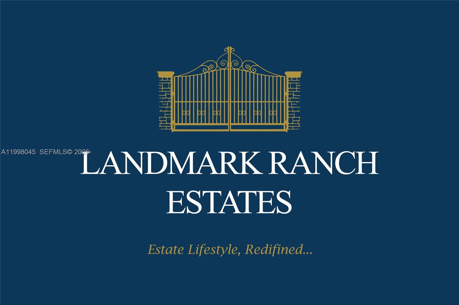 LANDMARK RANCH ESTATES - Land