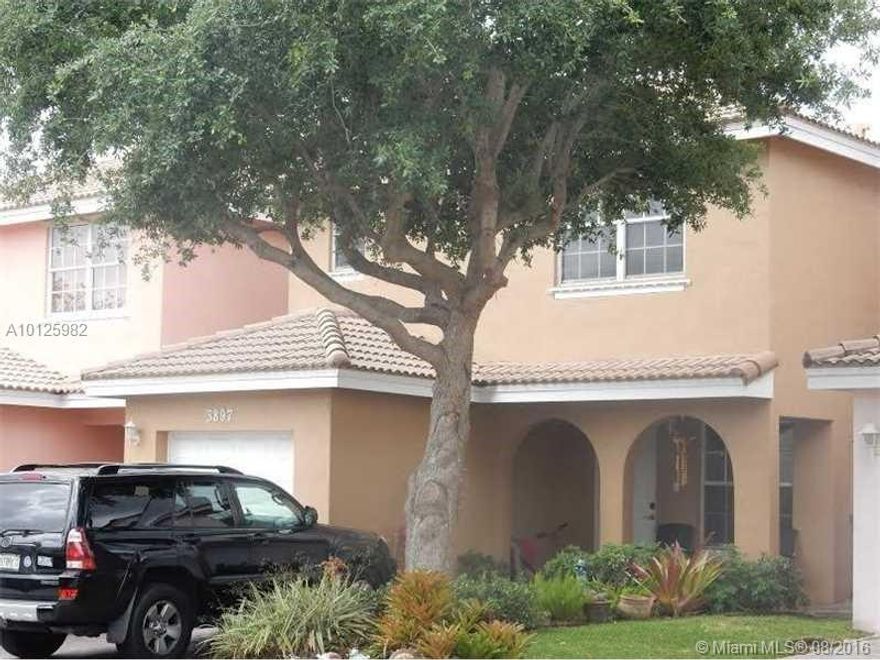 Great single family home in a nice subdivision, near golf courses, shopping area,  Sawgrass Mall and bus stops. Centrally located. Easy access to the Florida's Turnpike, I-95, I595 and 869. Property interior walls will be painted before move in and lawn maintenance is included in the monthly rent. See broker's remarks.