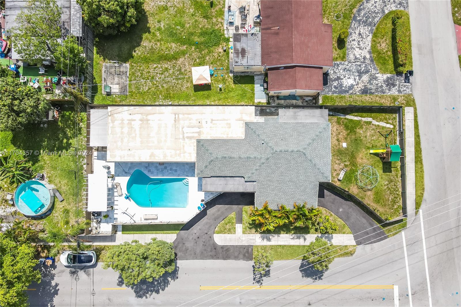 MOTIVATED SELLERS! This single-family home located on an expansive 8,261 sqft CORNER lot in the heart of Hollywood is the perfect spacious family home or short-term rental! It has been running successfully on AIRBNB & is a fantastic opportunity for investors. The roof is in excellent condition, being less than 10 years old, and the kitchen has been upgraded with modern stainless steel appliances. Step outside into your own private paradise, complete with a saltwater pool, a pergola for shade, and plenty of room for outdoor entertaining. Located just 10 minutes from the Beach, 5 minutes from I-95, and 15 minutes from Airport, this home is in a prime location! It offers the perfect blend of a quiet residential neighborhood with easy access to everything you need.