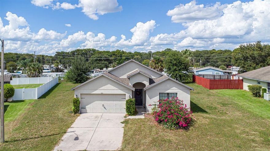 Prime location!!! Amazing 3 bedroom home located at Groves at Baytree in built by LGI Homes with the Captiva floor plan, making this home perfect for a large family. This house has a spacious layout and many unique features, including a large yard for gardening for family gatherings. This gem is located in luxurious Tavares, Florida near all the best local shopping, schools, and theme parks. Come by today and make this home yours!!! Home has a lot potential but does need a deep cleaning.